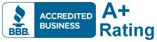 BBB Accredited Business — A+ Rating